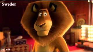 Madagascar 3  Circus Afro  Multilanguage [upl. by Nedyarb246]