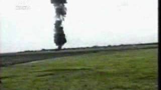 Military helicopter shreds to pieces and explodes in mid air [upl. by Ringo]