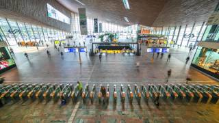 Timelapse NS Rotterdam Centraal [upl. by Anaujat]