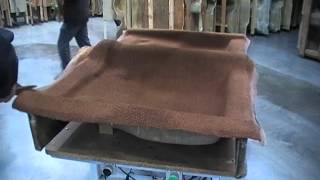 Knox Auto Carpets how to make a moulded car carpet [upl. by Akiem]