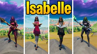 Isabelle Skin Gameplay  Review in Fortnite [upl. by Shere618]