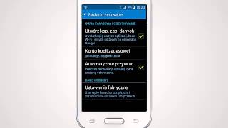 Samsung GALAXY ACE 4  Resetowanie telefonu do ustawień fabrycznych [upl. by Hanway182]