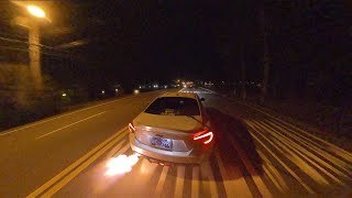 POV Driving amp Shooting Flames with Turbo Scion FRS [upl. by Adamson]