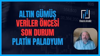 ALTIN GÃœMÃœÅ PLATÄ°N PALADYUM YORUMLARI  VERÄ°LER Ã–NCESÄ° SON DURUM [upl. by Gertie]