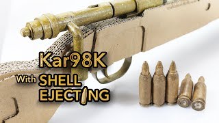 Shell Ejecting  How To Make Cardboard Craft [upl. by Notnirt]