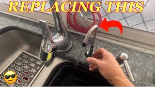 FILTERED Drinking WATER FAUCET Replacement [upl. by Ainevuol]