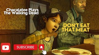 They Downstairs Eating PanFried Mark TWD Ep21 gaming trending thewalkingdead [upl. by Ecirtemed]