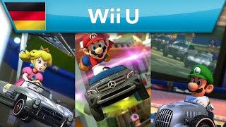 Mario Kart 8  MercedesBenzZusatzinhalte Wii U [upl. by Bertrando637]