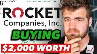 Why I am Buying 2000 Worth of Rocket Companies Stock RKT [upl. by Lakym445]