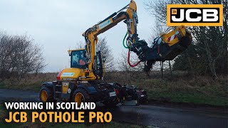 The JCB Pothole Pro in Scotland [upl. by Hajile]