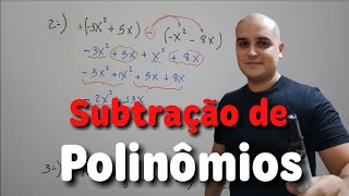 Subtração de monômios e polinômios  Parte 2 [upl. by Orabel]