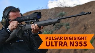 Pulsar DIGISIGHT ULTRA N355 night vision riflescope [upl. by Solhcin]