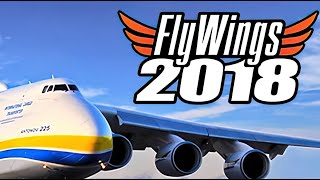 FlyWings 2018 Flight Simulator  GamePlay PC [upl. by Yreffej957]