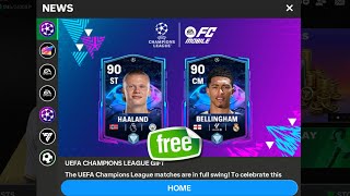 NEW GIFT PACKAGE FROM EA FREE HAALAND AND BELLINGHAM  2x MASCHERANO FC MOBILE [upl. by Billy]