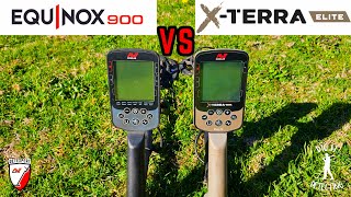 XTERRAELITE VS EQUINOX 900 Minelab Metal Detectors [upl. by Oringa]