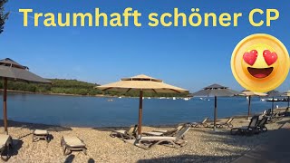 Camping Val Saline Rovinj Kroatien  schönster Platz 🤩 Rundgang ✅ mit Wolfgang und Michaela [upl. by Hcab110]