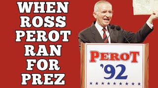 3rd Party Candidates When Ross Perot Changed The 1992 Election [upl. by Rustice406]