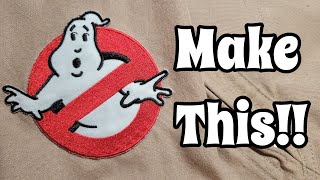 How I Built a Mostly Authentic Ghostbusters Uniform Jumpsuit Episode [upl. by Valenka]