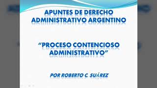 Proceso contencioso administrativo [upl. by Llimaj]