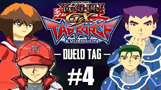 YuGiOh GX TAG Force Evolution 4  INACREDITÁVEL  Primeiro Duelo em Duplas PS2 [upl. by Yntrok673]