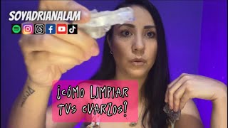 ¿Cómo limpiar tus cuarzos 💎 [upl. by Ikcaj]