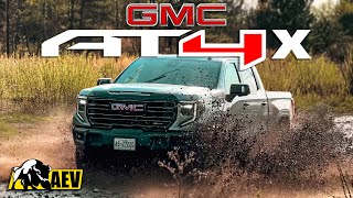 GMC Sierra 1500 AT4X AEV OFFROAD Review  Better than a RAPTOR [upl. by Metabel]