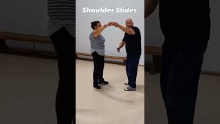 Basic Rockabilly Jive for beginners Shoulder Slides [upl. by Ttnerb]