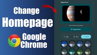 How To Change Google Background Image  Change Chrome Theme amp Color [upl. by April723]