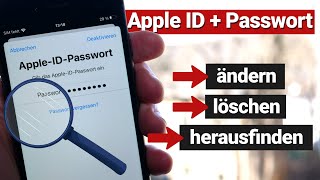 Apple ID oder Passwort vergessen Apple ID herausfinden ändern löschen abmelden [upl. by Ahsinuq775]