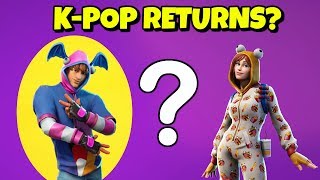 Where is the KPOP SKIN in Fortnite [upl. by Anorahs]