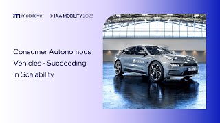 Consumer Autonomous Vehicles – Succeeding in Scalability [upl. by Eninnaej294]