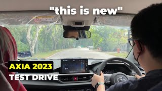 2023 Perodua Axia 10L AV Test Drive [upl. by Norved]