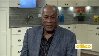 TV legend John Amos stops by Atlanta amp Company [upl. by Ydnamron]