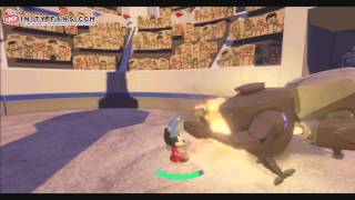 Disney Infinity Mickey Mouse sails Disney Cruise Line Ship Toy Box Speedway gameplay [upl. by Abigale]