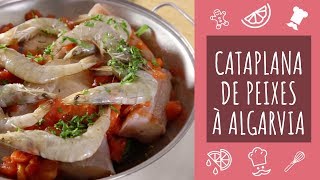 Cataplana de peixes à algarvia  TeleCulinária [upl. by Retrak]