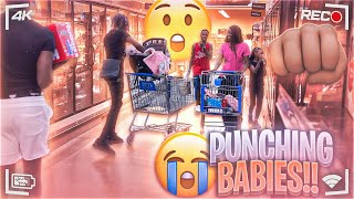 Punching Baby Prank in Public MUST WATCH [upl. by Watson891]