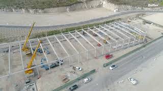 BALFLEX TIMELAPSE FACTORY CONSTRUCTION [upl. by Holds]