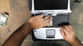 Panasonic CF19 Toughbook LCD assembly replacement [upl. by Whiteley]