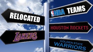 All NBA Teams that Moved Cities and Changed Their Names [upl. by Dianuj]