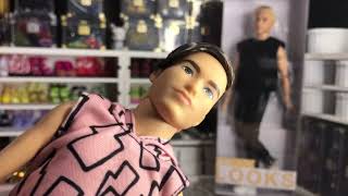 Barbie Fashionista 193 Rooted Ken Doll Unboxing Rebodying and Review [upl. by Ativahs]