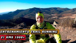 Entrenamiento Trail Running 21 kms 1000 [upl. by Etnemelc642]