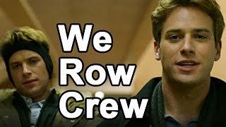 The Social Network quotWe Row Crewquot  Winklevoss Twins [upl. by Ahse554]