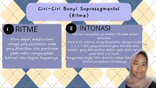 4  Bunyi Suprasegmental [upl. by Madanhoj]