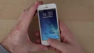 How to  Kurzanleitung iPhone 5s Fingerabdruck einrichten [upl. by Yro]