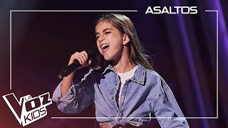 Alira Moya canta Dont stop believin  Asaltos  La Voz Kids Antena 3 2024 [upl. by Lewellen]