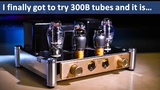 Crazy affordable Reisong A50 300B tube integrated amp [upl. by Aneehta]