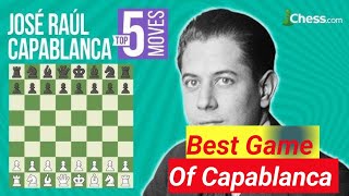 Capablanca vs Michelsen capablanca chess gameall best games of capablanca capablanca sacrifices [upl. by Herod]