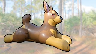 Kara the Doberman RideOn Pool Toy from Phenod Toys [upl. by Gannes]