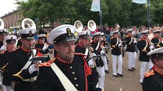 Taptoe Marinierskapel der Koninklijke Marine NL  The Band of the HM Royal Marines Portsmouth UK [upl. by Mauretta214]