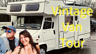 Vintage Motorhome Tour  1989 Fiat Ducato Autostratus Renovation Complete  Van Life [upl. by Adnilav]